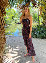 SOPHIA silk slip dress