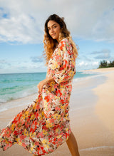 ELLA 'pink' cotton maxi dress