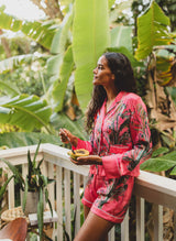 MALU silk pajama set