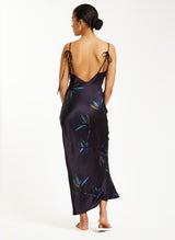 LILIBETH silk slip dress