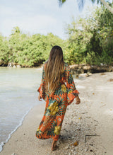 LILINOE silk kimono