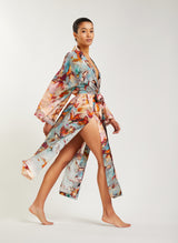 SAFIYA cotton-silk kimono (LIMITED EDITION)