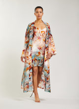 SAYA silk silp dress