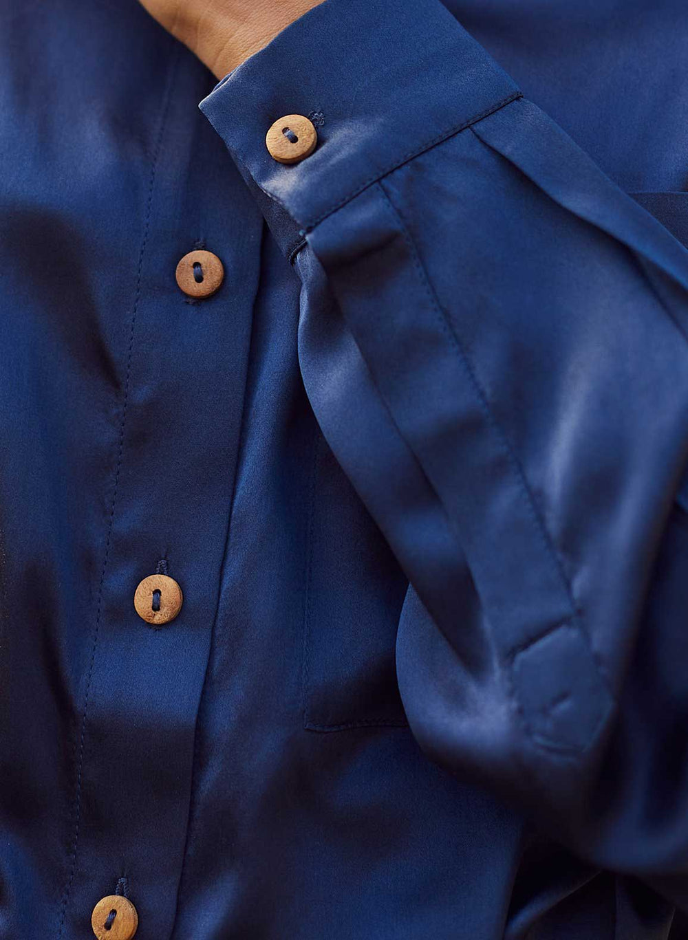 blue button up shirt dress Silk Shirtdress Fall 2025 Dresses Navy Blue Homecoming Dresses Size:XS Resort Dresses