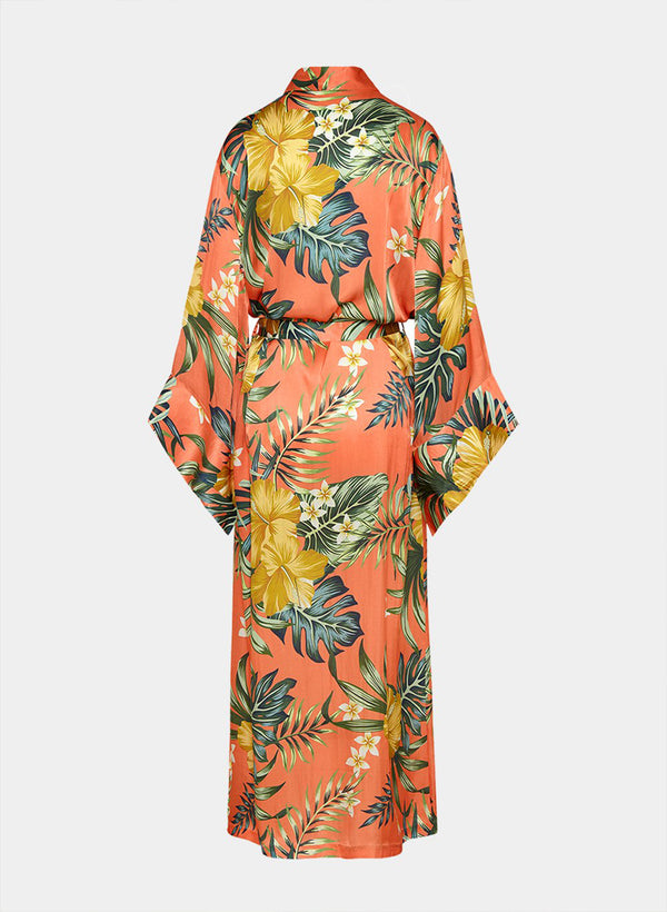 LILINOE silk kimono